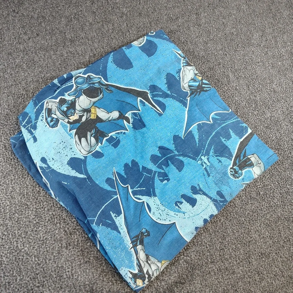 batman vintage sheet pillowcase set Y2K